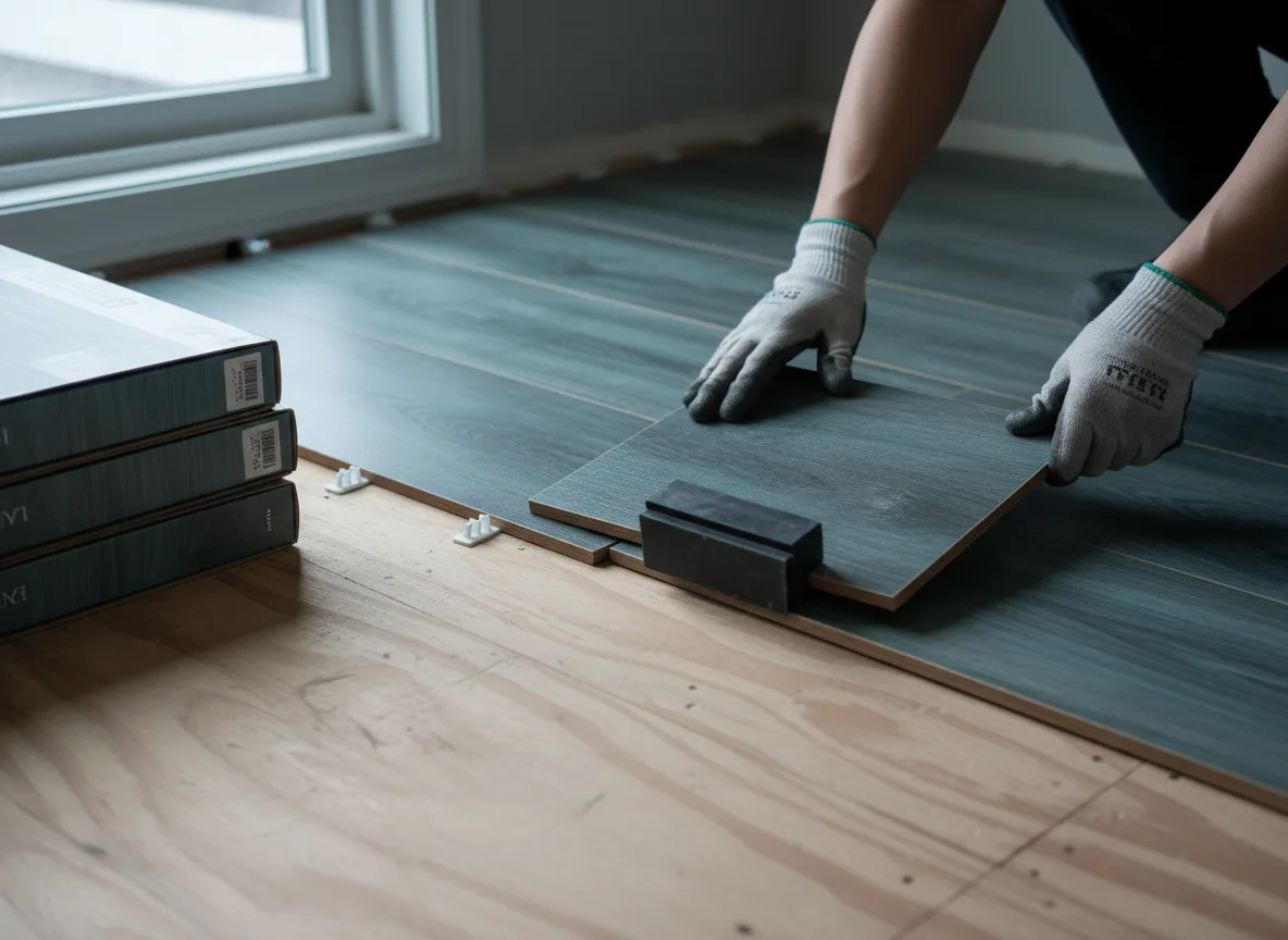Luxury Vinyl Plank Installation company in Maunie, IL